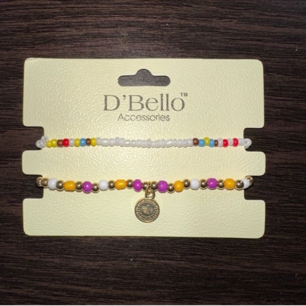 Multicolor Beaded Kids Bracelet Set